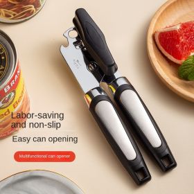 1pc Strong and Multifunctional Stainless Steel Can Opener and Bottle Opener - Perfect for Home Canning and Bottling