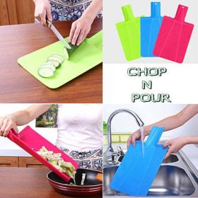 Chop And Pour Get Dinner Ready In No Time (Color: green)